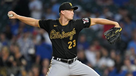 Keller hits 200 strikeouts milestone, and knows he didn't get there alone taken in Chicago (Pirates)